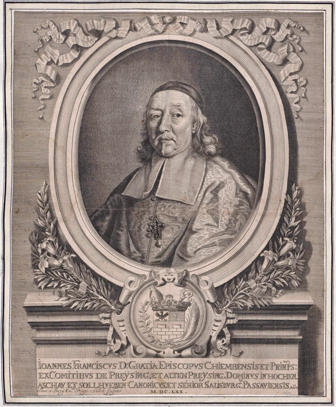 Portrait of Johann Franz von Preysing (1615–1687) – memorial page