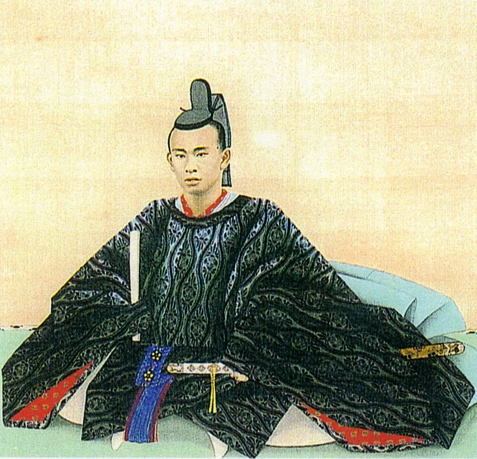 Porträt von Matsudaira Sadaaki (1845–1872) – Gedenkseite