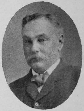 Porträt von Allen Thomson Gunnell (1848–1907) – Gedenkseite