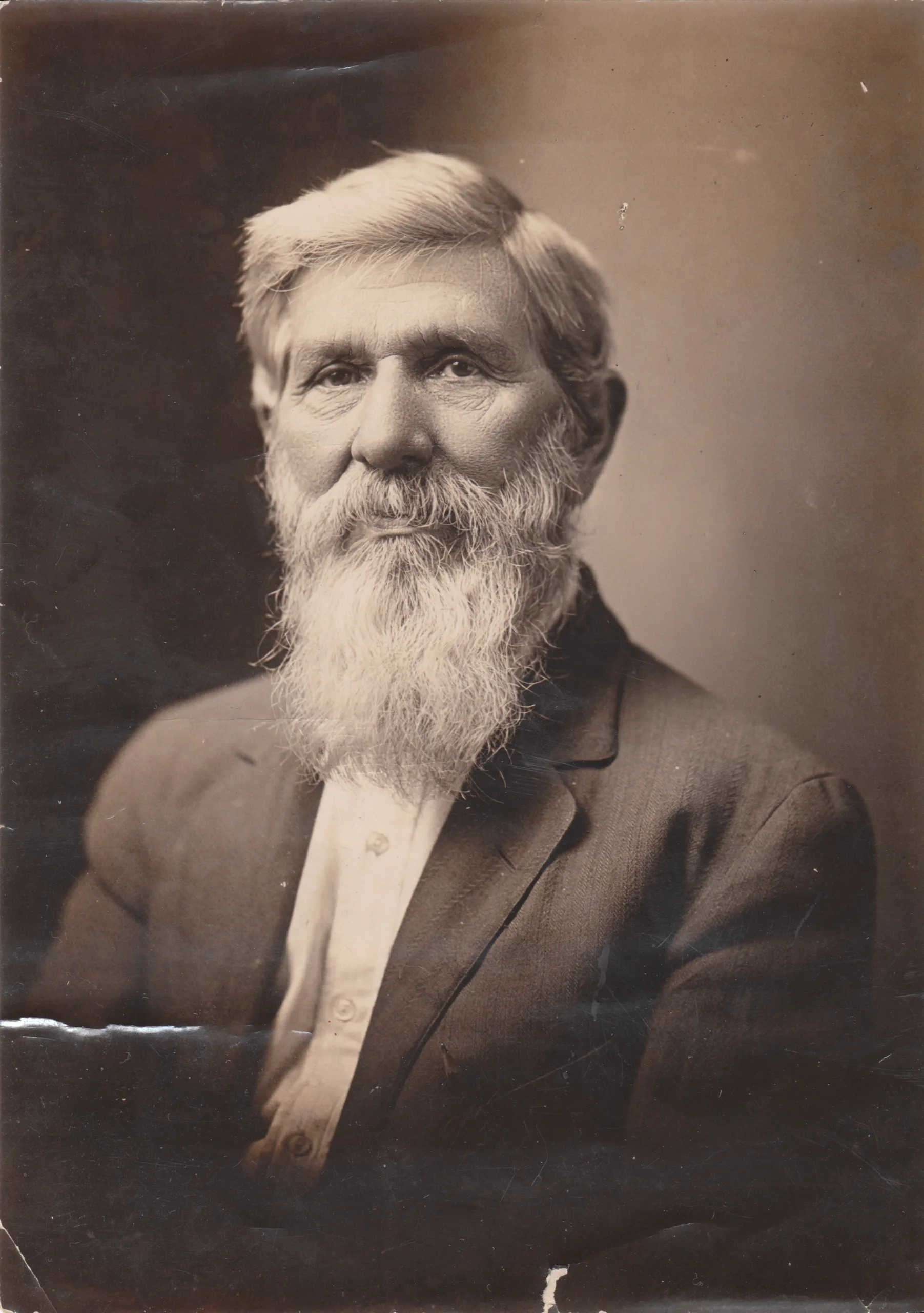 Portrait of Solomon Thomas Blessing (1840–1928) – memorial page