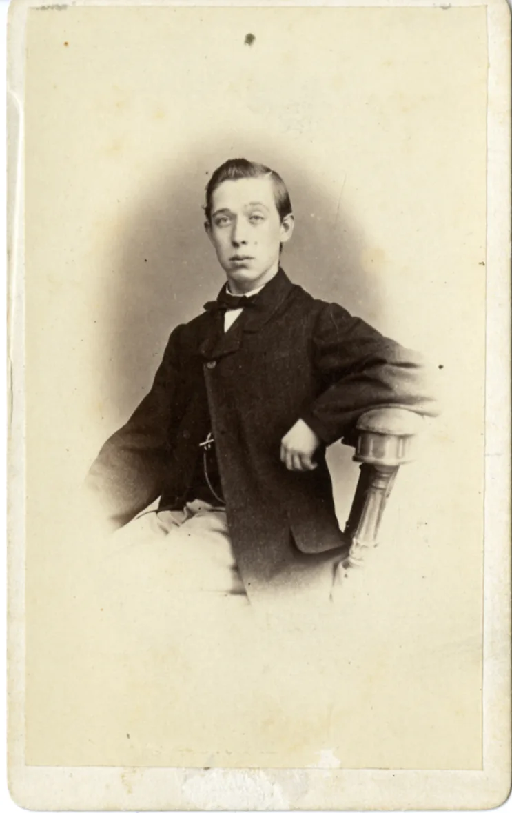 Porträt von Willem Johannes Gottlob Vosmaer (1847–1908) – Gedenkseite