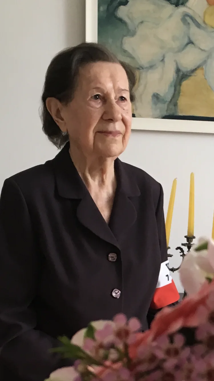 Porträt von Wanda Garlińska (1927–2020) – Gedenkseite