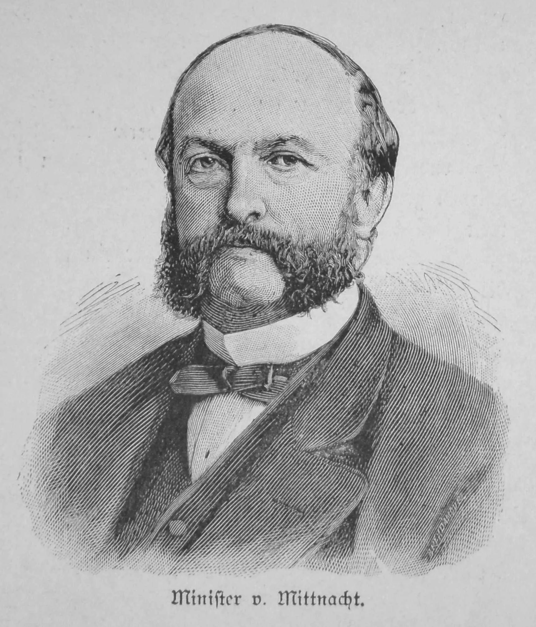Portrait of Hermann von Mittnacht (1825–1909) – memorial page
