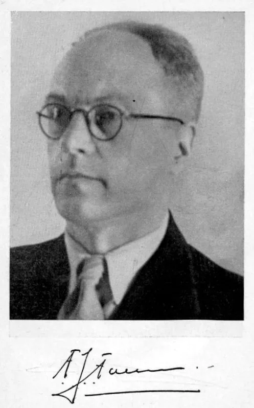Porträt von Frederikus Jacobus Faber (1899–1984) – Gedenkseite