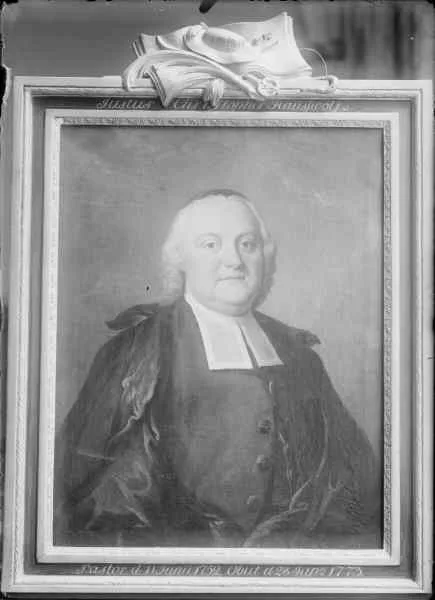 Porträt von Justus Christopher Hauswolff (1708–1773) – Gedenkseite
