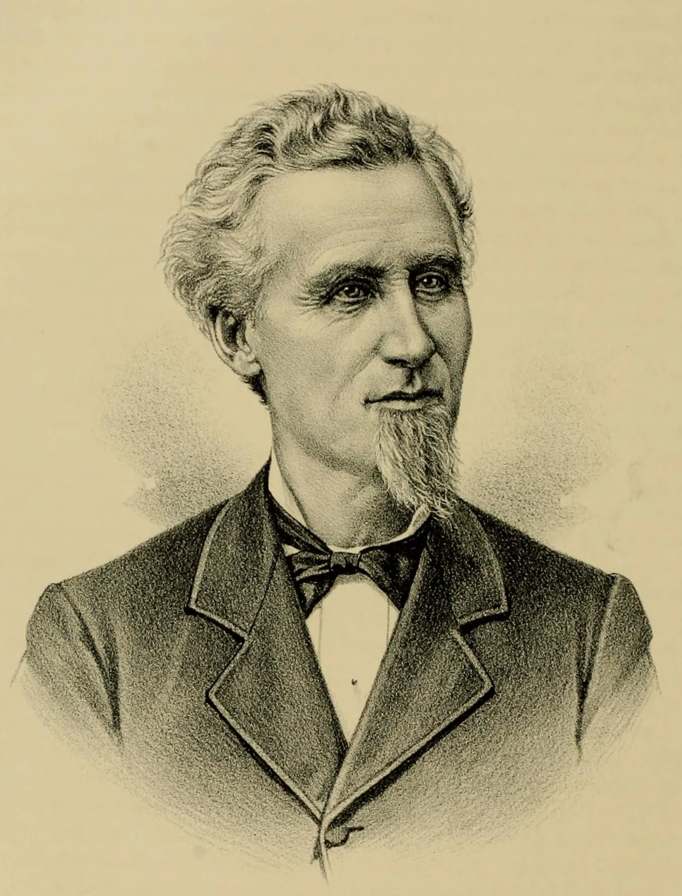 Porträt von Isaac Clark (1826–1894) – Gedenkseite