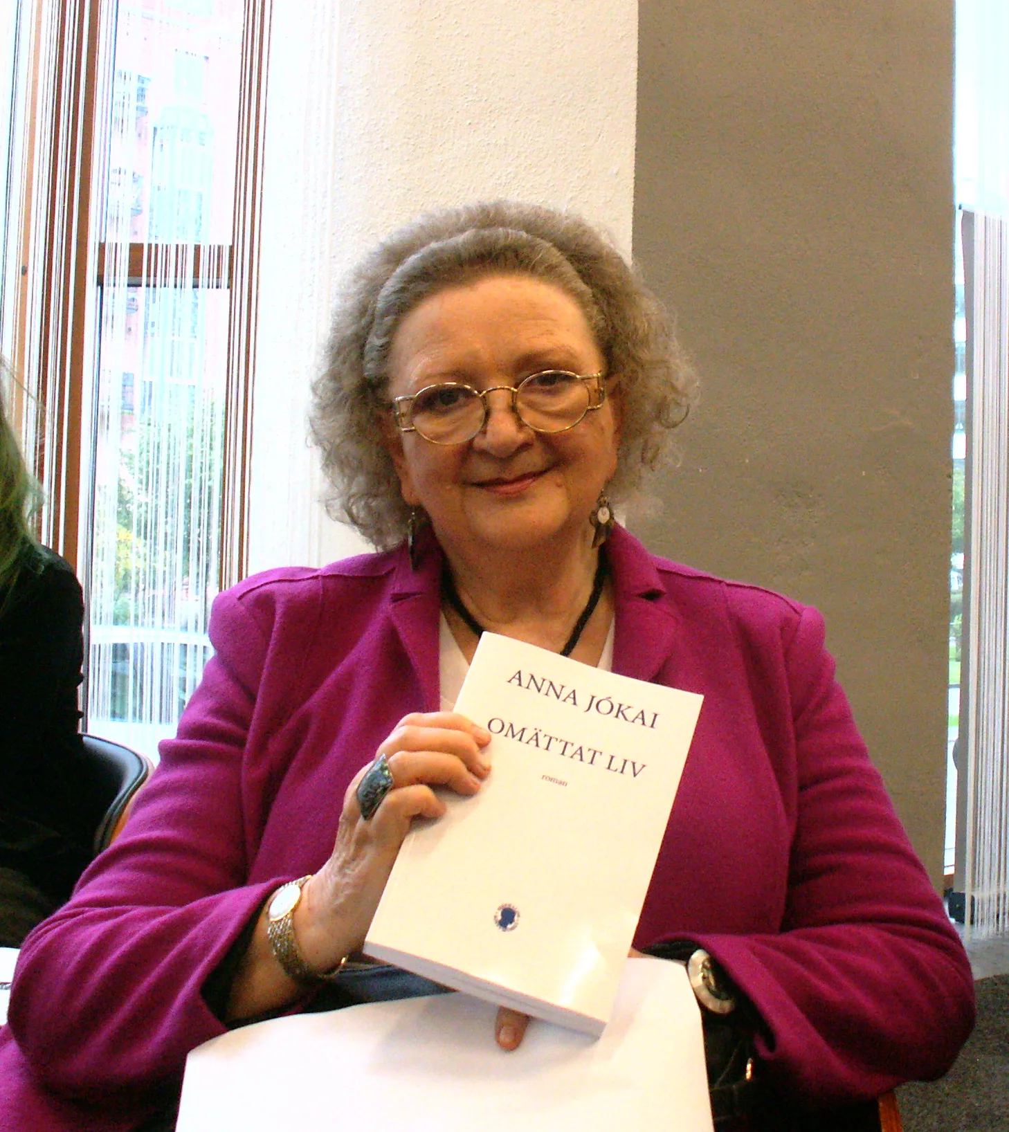 Portrait of Anna Jókai (1932–2017) – memorial page