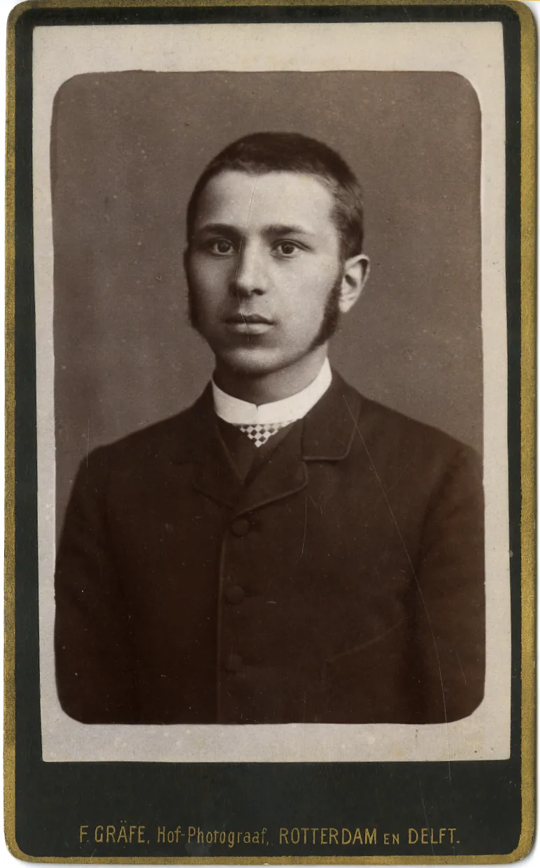 Porträt von Arie Pieter Stoorvogel (1860–1906) – Gedenkseite