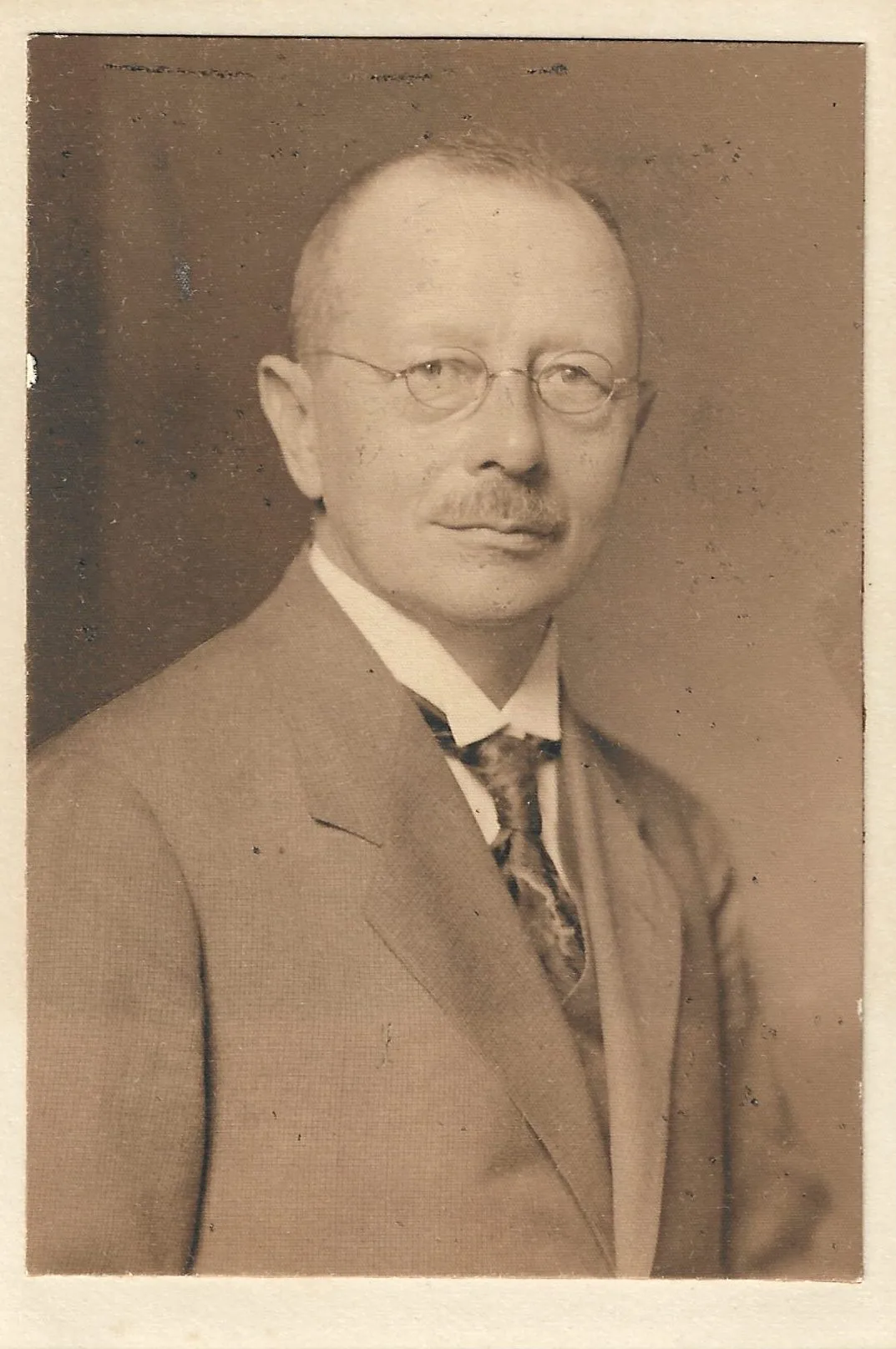 Porträt von Gustav Ferdinand Blick (1861–1931) – Gedenkseite