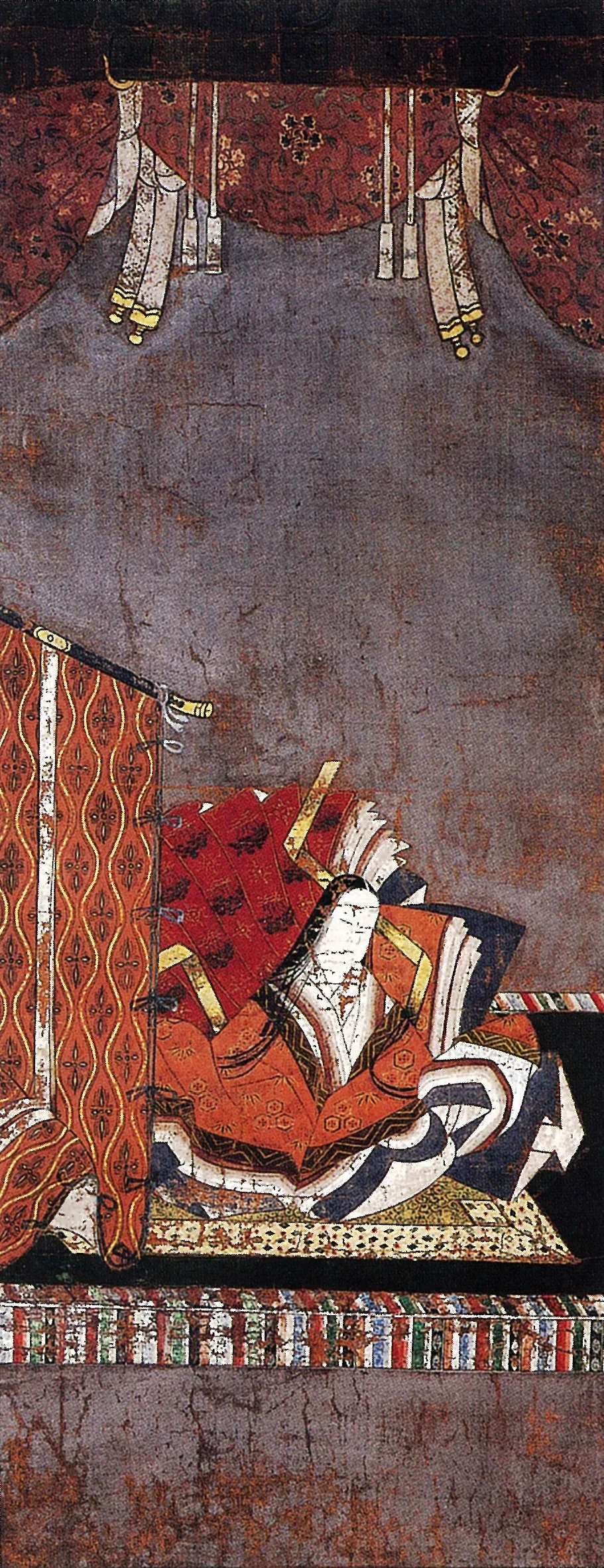 Porträt von Akiko-naishinnō (1137–1211) – Gedenkseite