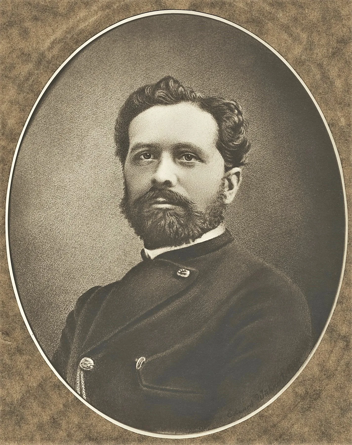 Porträt von Georg Baumgarten (1837–1884) – Gedenkseite