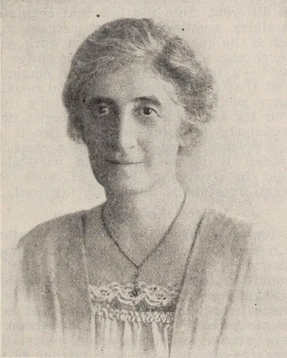 Porträt von Flora E. Strout (1867–1962) – Gedenkseite