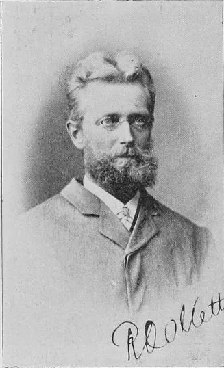 Porträt von Robert Collett (1842–1913) – Gedenkseite