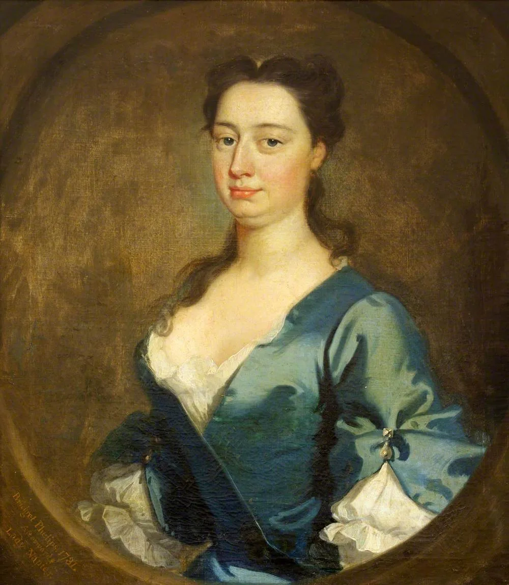 Porträt von Bridget Phelips (1707–1758) – Gedenkseite