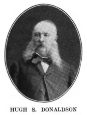 Portrait of Hugh S. Donaldson (1832–1904) – memorial page