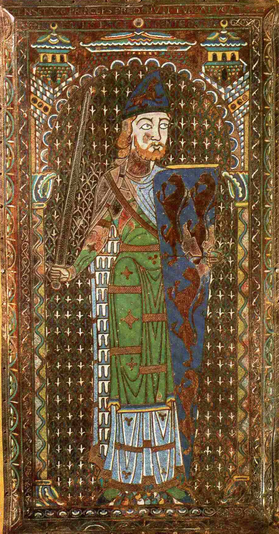 Porträt von Gottfried V. (1113–1151) – Gedenkseite