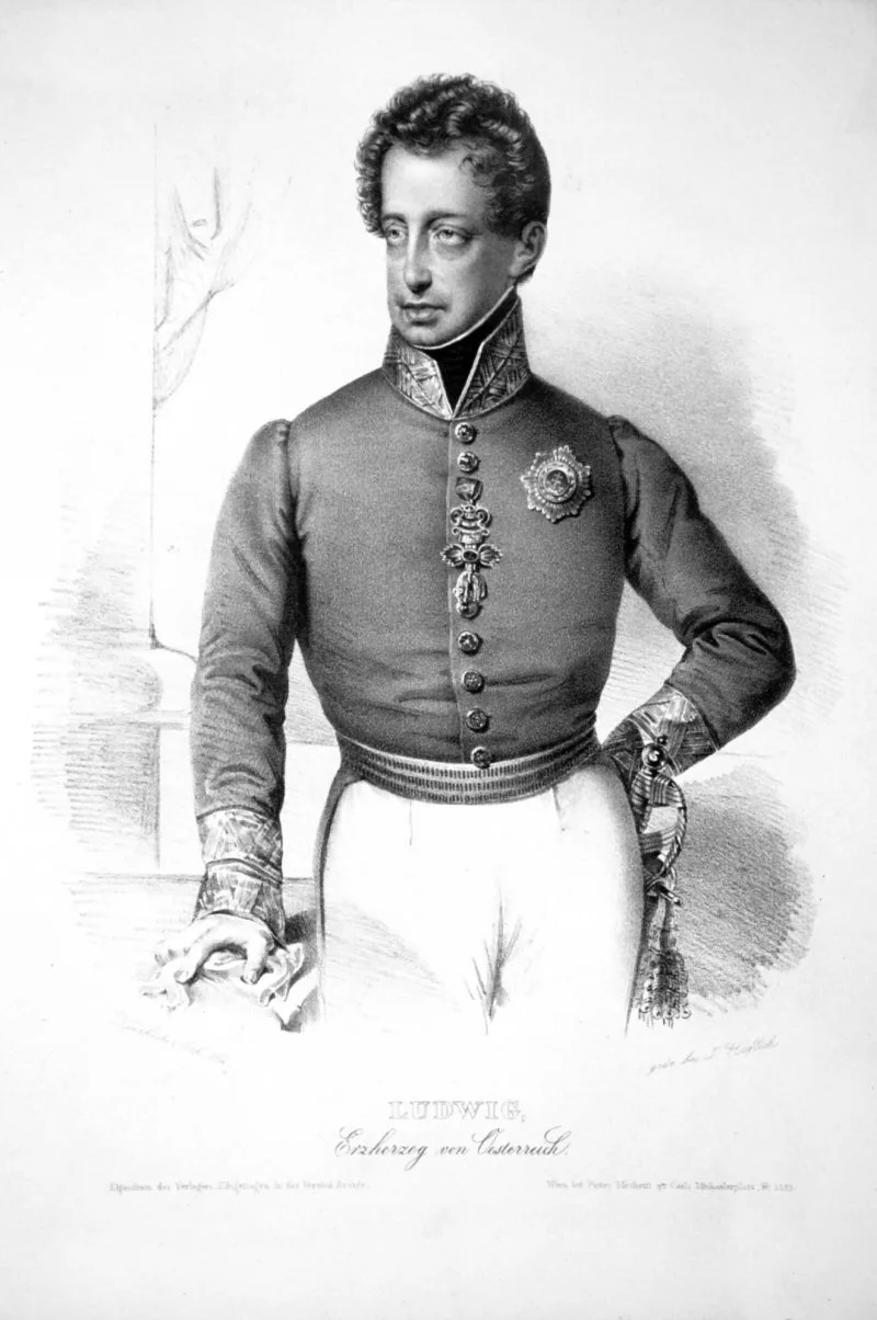 Portrait of Ludwig von Österreich (1784–1864) – memorial page