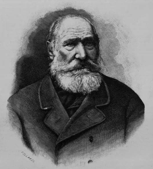 Porträt von Lajos Kovács (1812–1890) – Gedenkseite