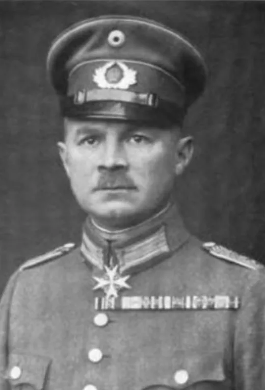 Porträt von Walter von Unruh (1877–1956) – Gedenkseite
