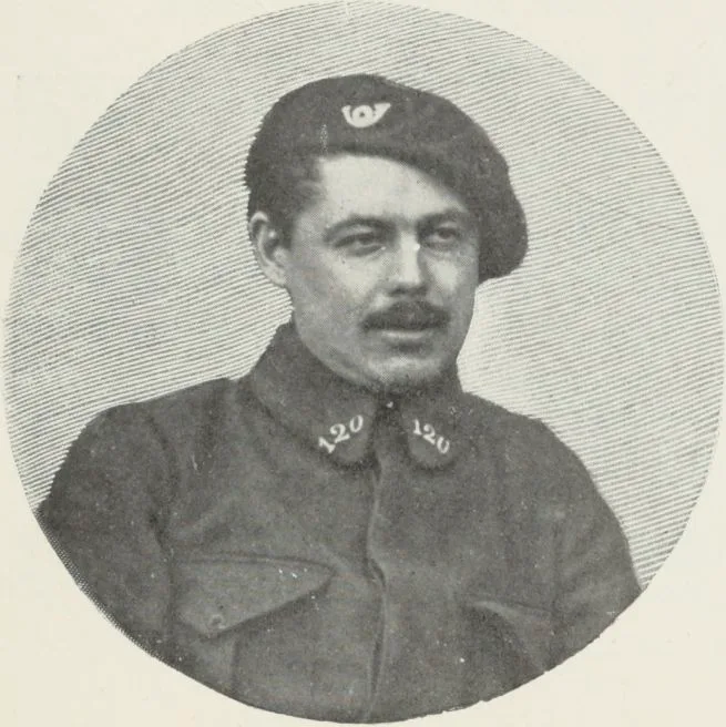 Porträt von Clovis Grimbert (1887–1918) – Gedenkseite