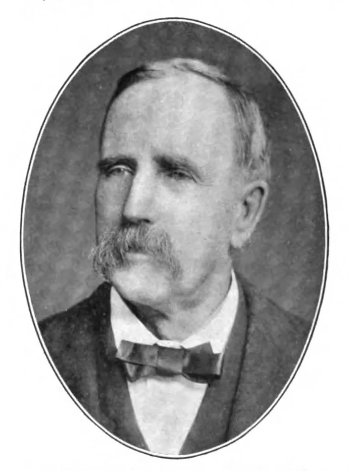 Portrait of James H. Huckleberry (1840–1904) – memorial page