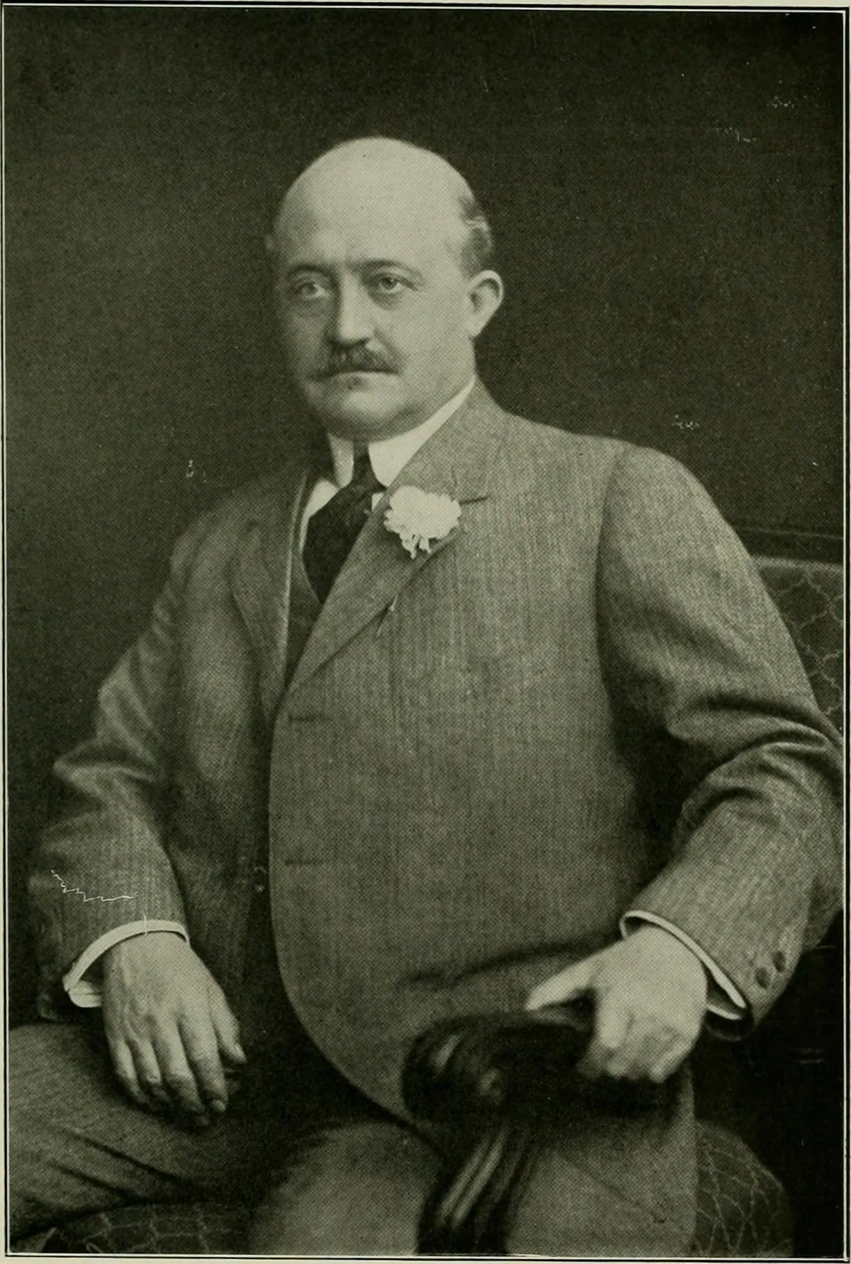 Porträt von Manton B. Metcalf (1864–1923) – Gedenkseite