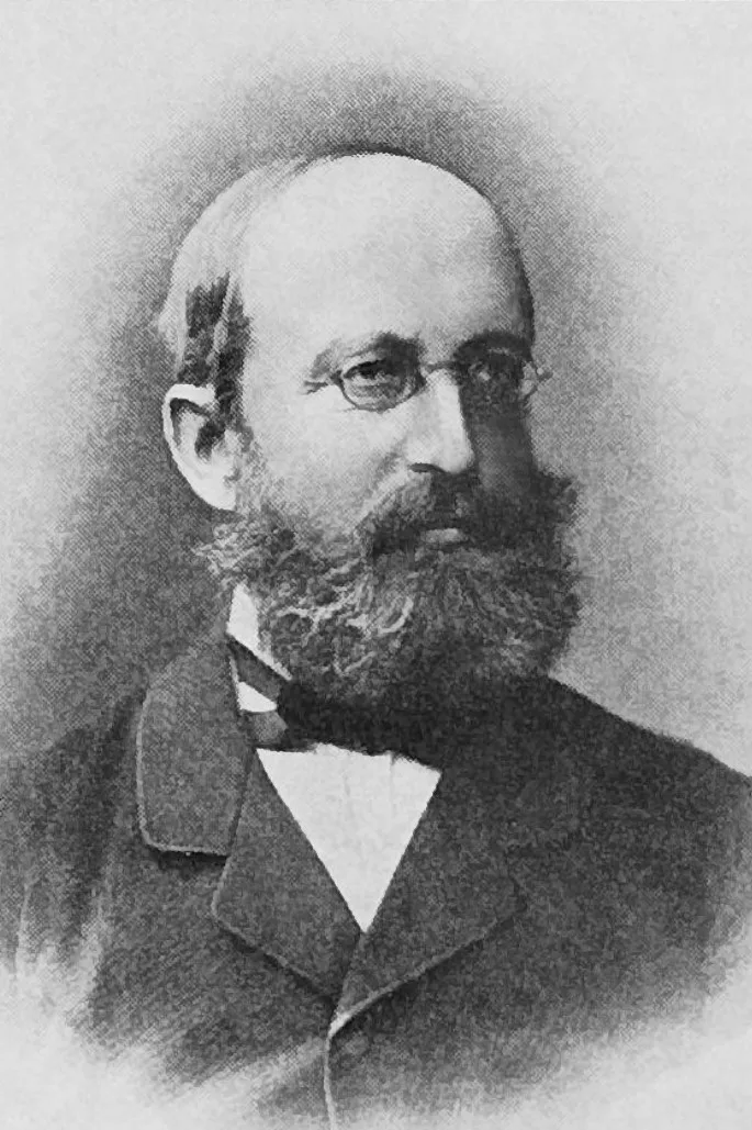 Porträt von Thomas Bang (1834–1925) – Gedenkseite