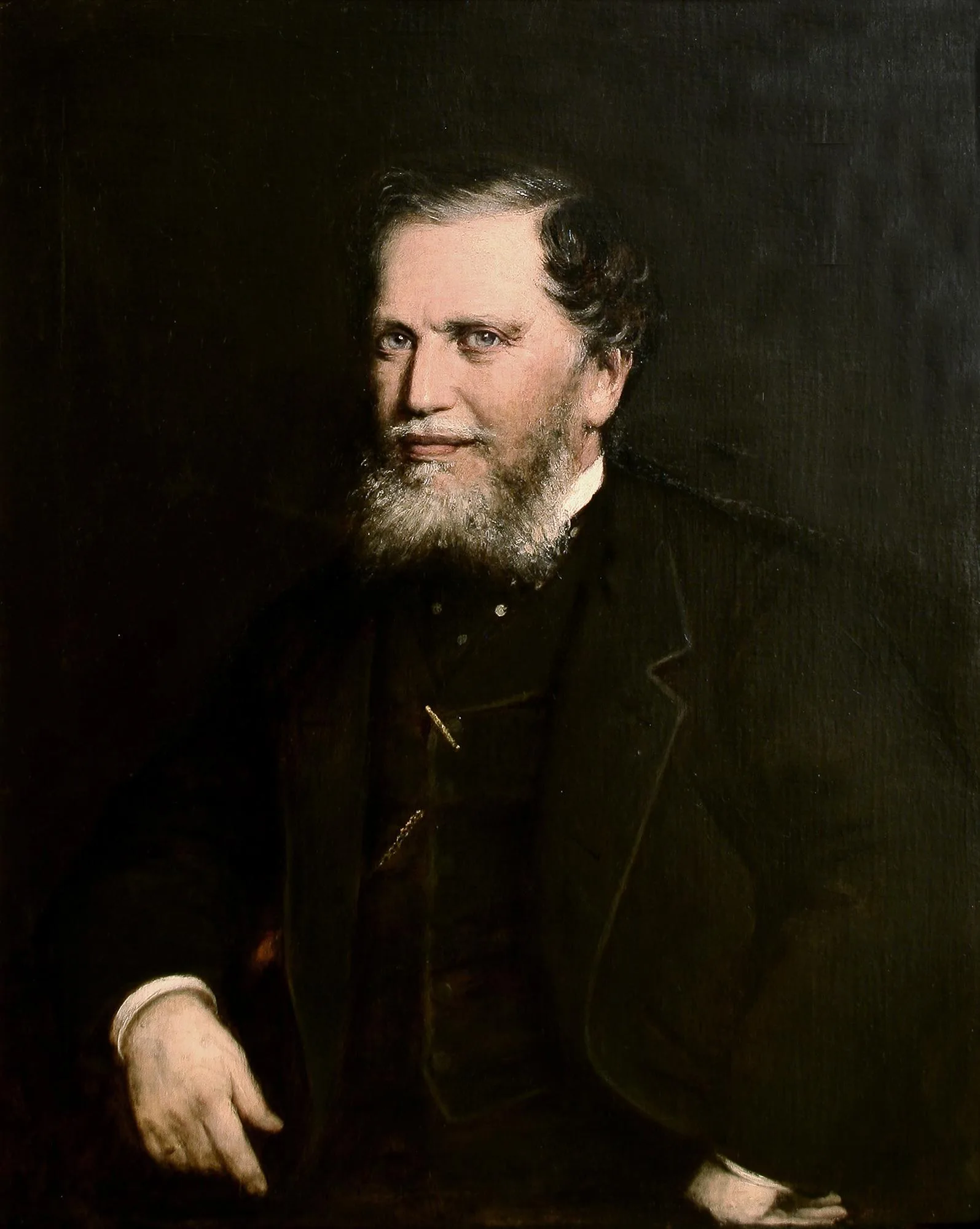 Porträt von Simon von Sina (1810–1876) – Gedenkseite