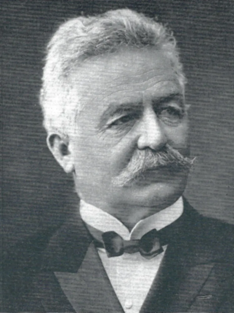 Porträt von Eduard Müller (1848–1919) – Gedenkseite