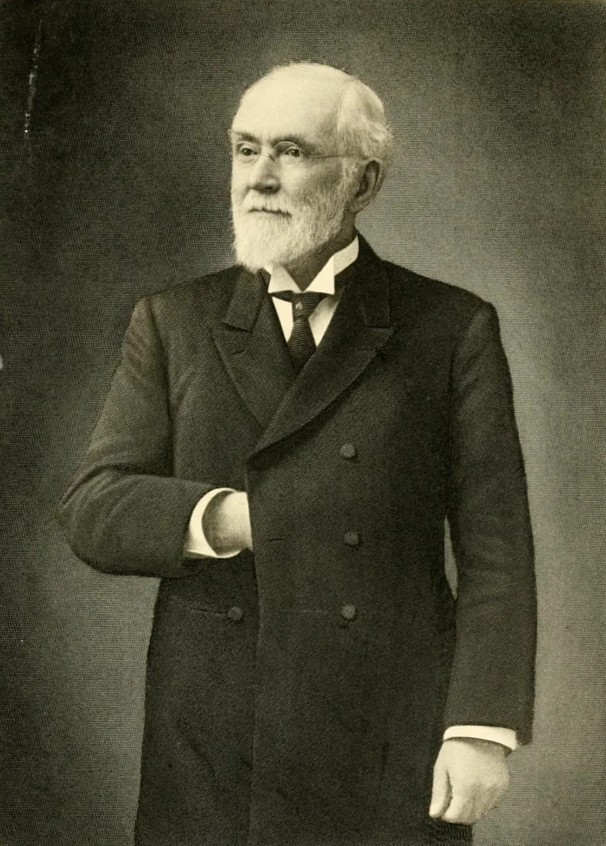 Portrait of Joshua W. Hering (1833–1913) – memorial page