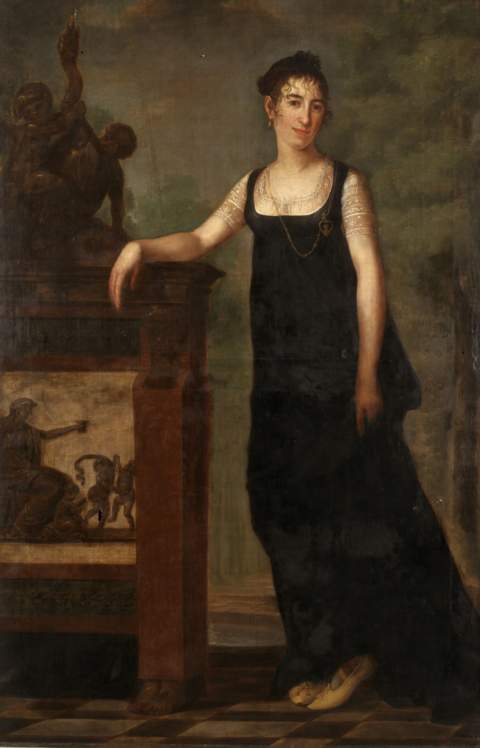 Porträt von Anna Van Damme (1879–1934) – Gedenkseite