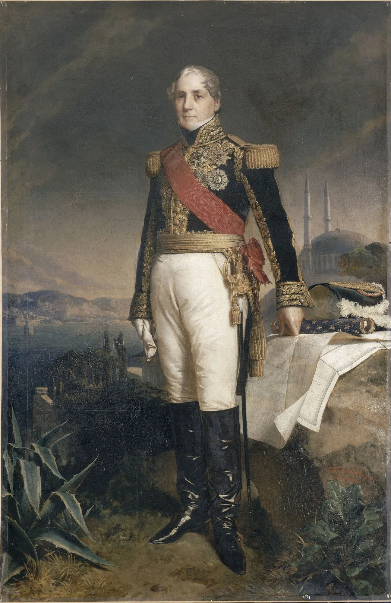 Porträt von Horace-François Sébastiani (1772–1851) – Gedenkseite