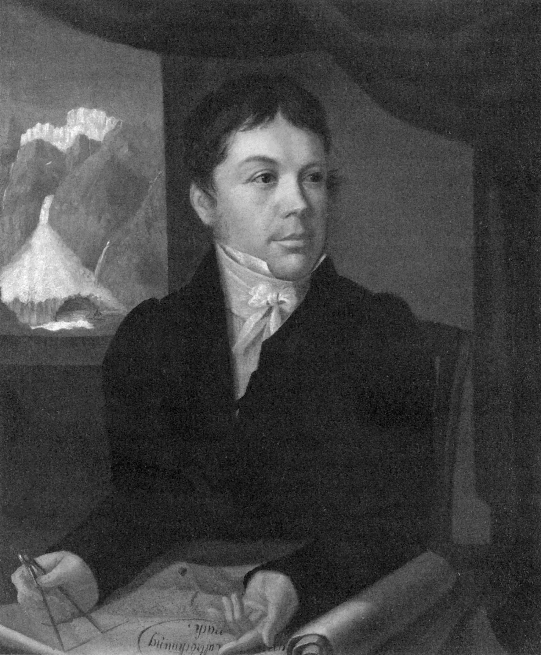 Porträt von Ignaz Venetz (1788–1859) – Gedenkseite