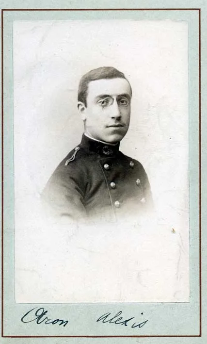 Porträt von Alexis Aron (1879–1973) – Gedenkseite