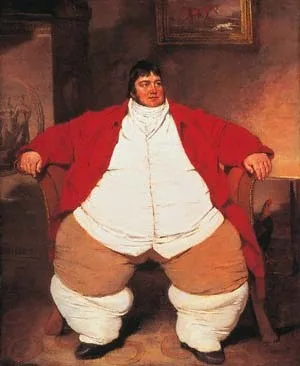 Porträt von Daniel Lambert (1770–1809) – Gedenkseite