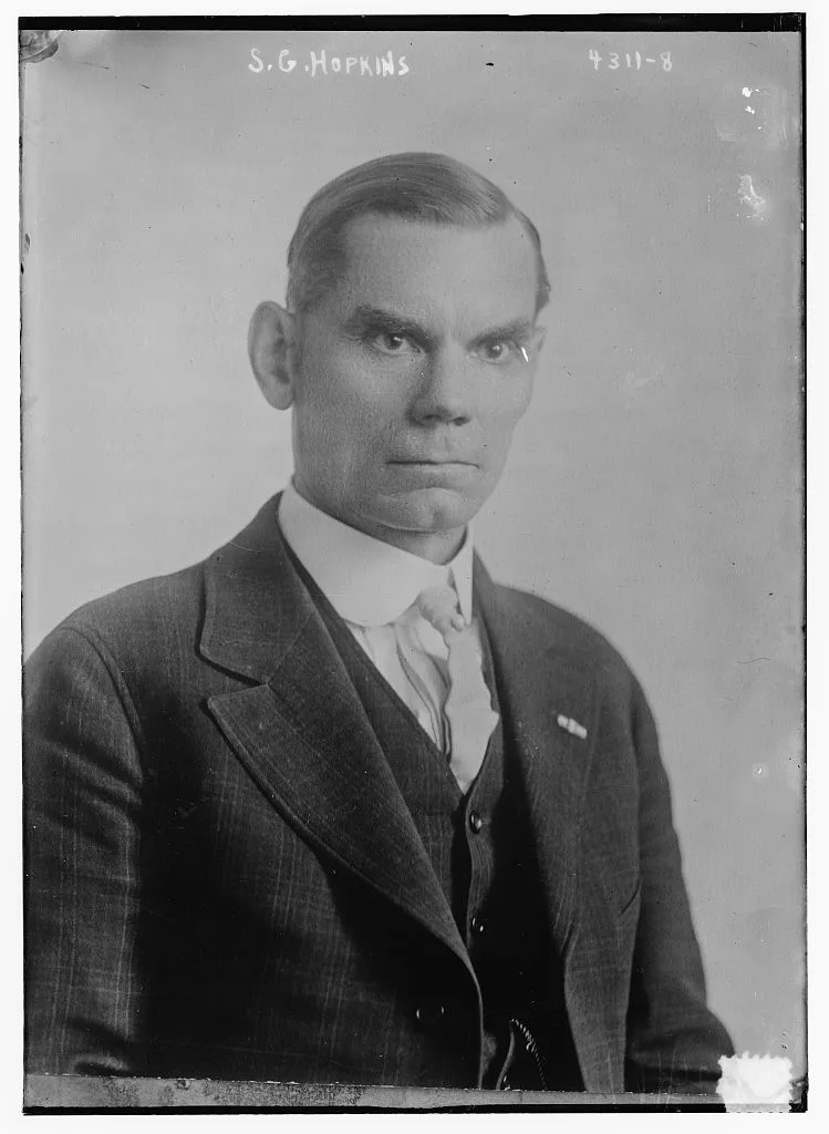 Porträt von Selden Grant Hopkins (1862–1962) – Gedenkseite