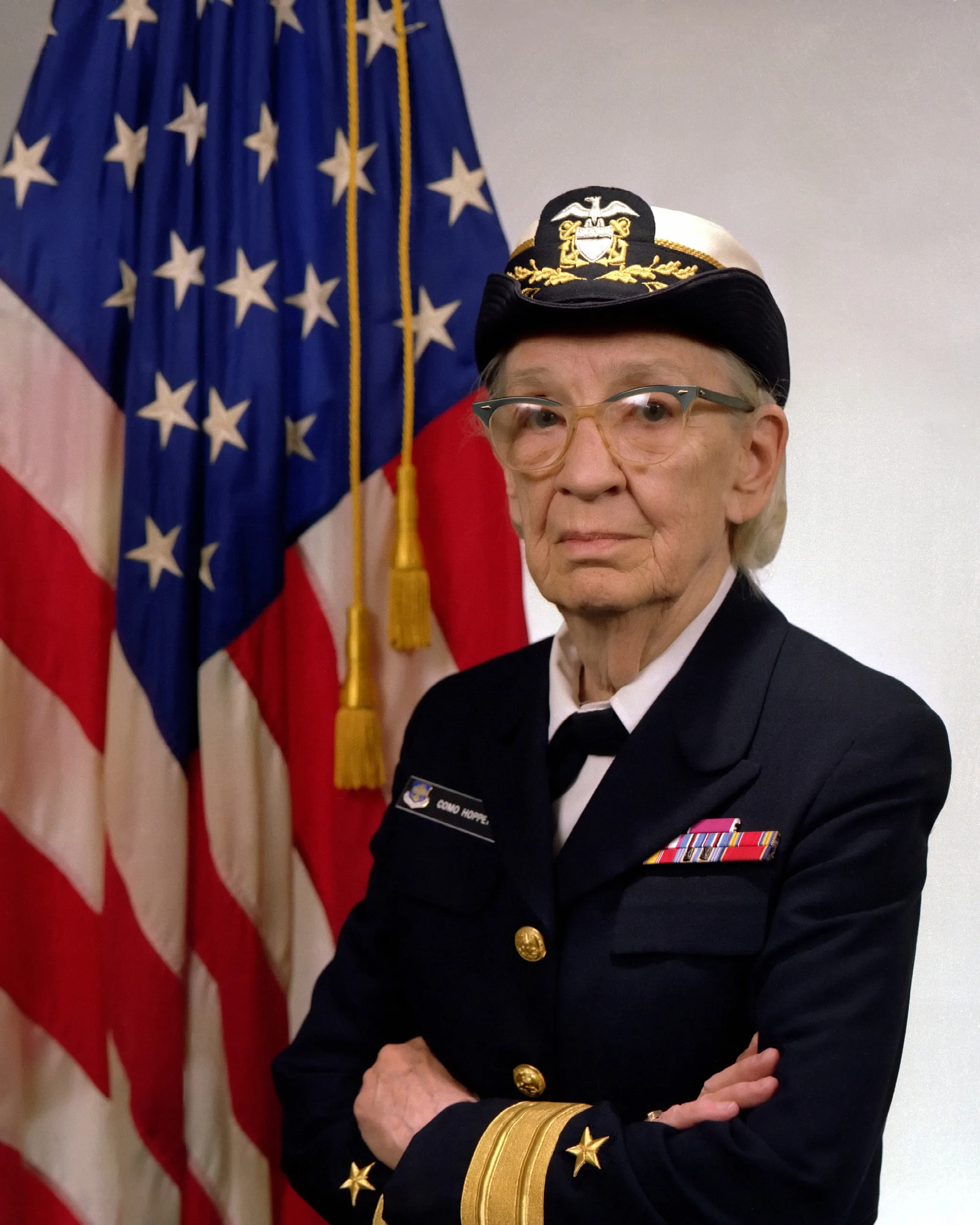 Porträt von Grace Hopper (1906–1992) – Gedenkseite