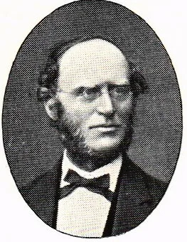Porträt von Frans Frode Theodor Bergström (1819–1903) – Gedenkseite
