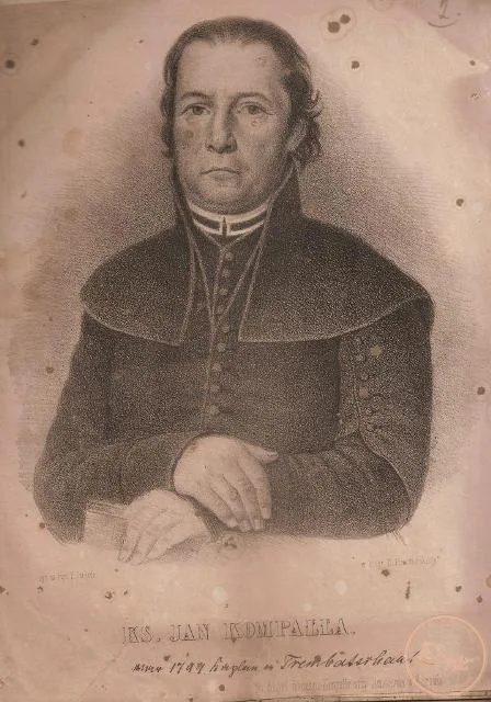 Portrait of Jan Kompałła (1776–1844) – memorial page