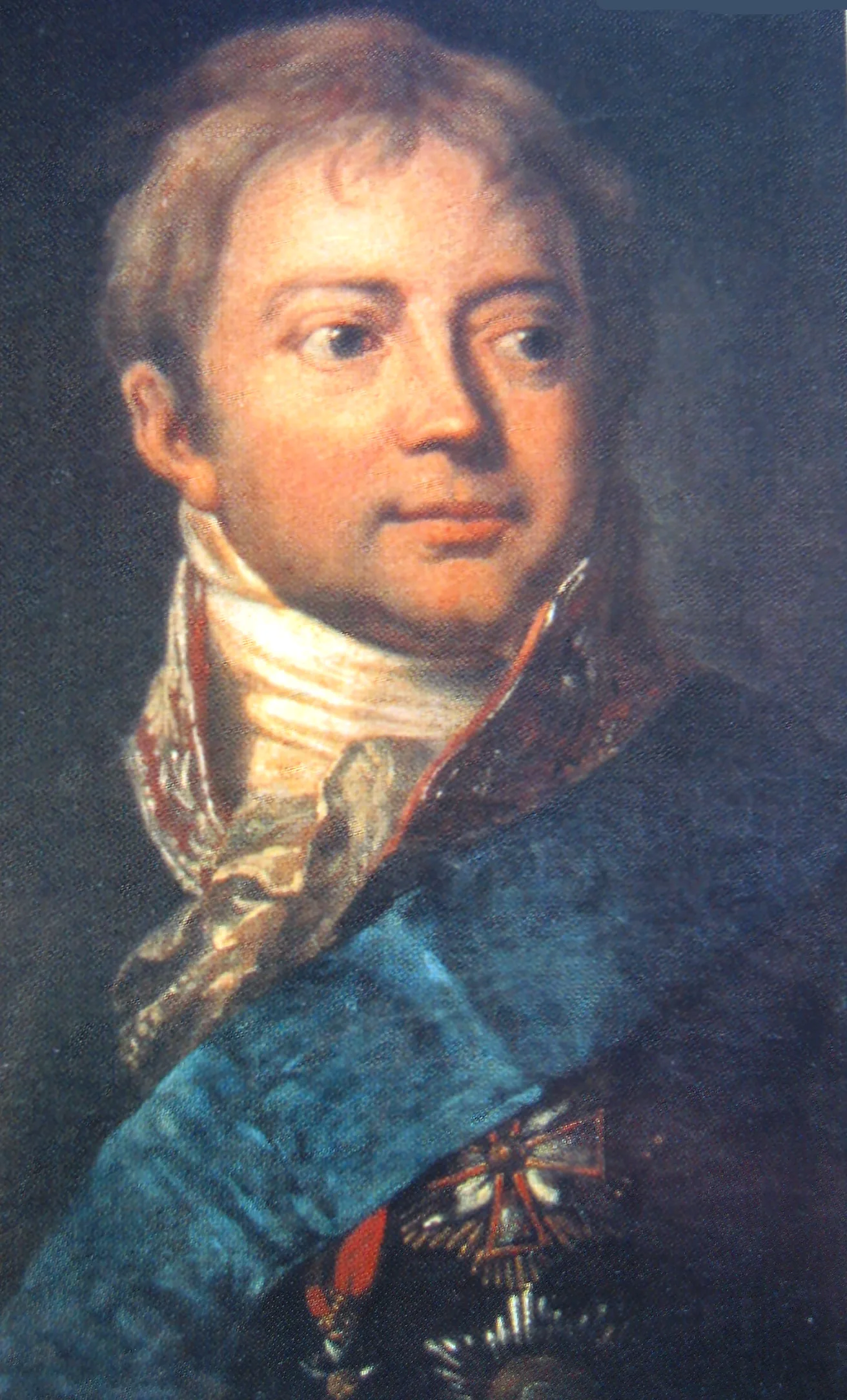 Porträt von Jan Paweł Łuszczewski (1764–1812) – Gedenkseite