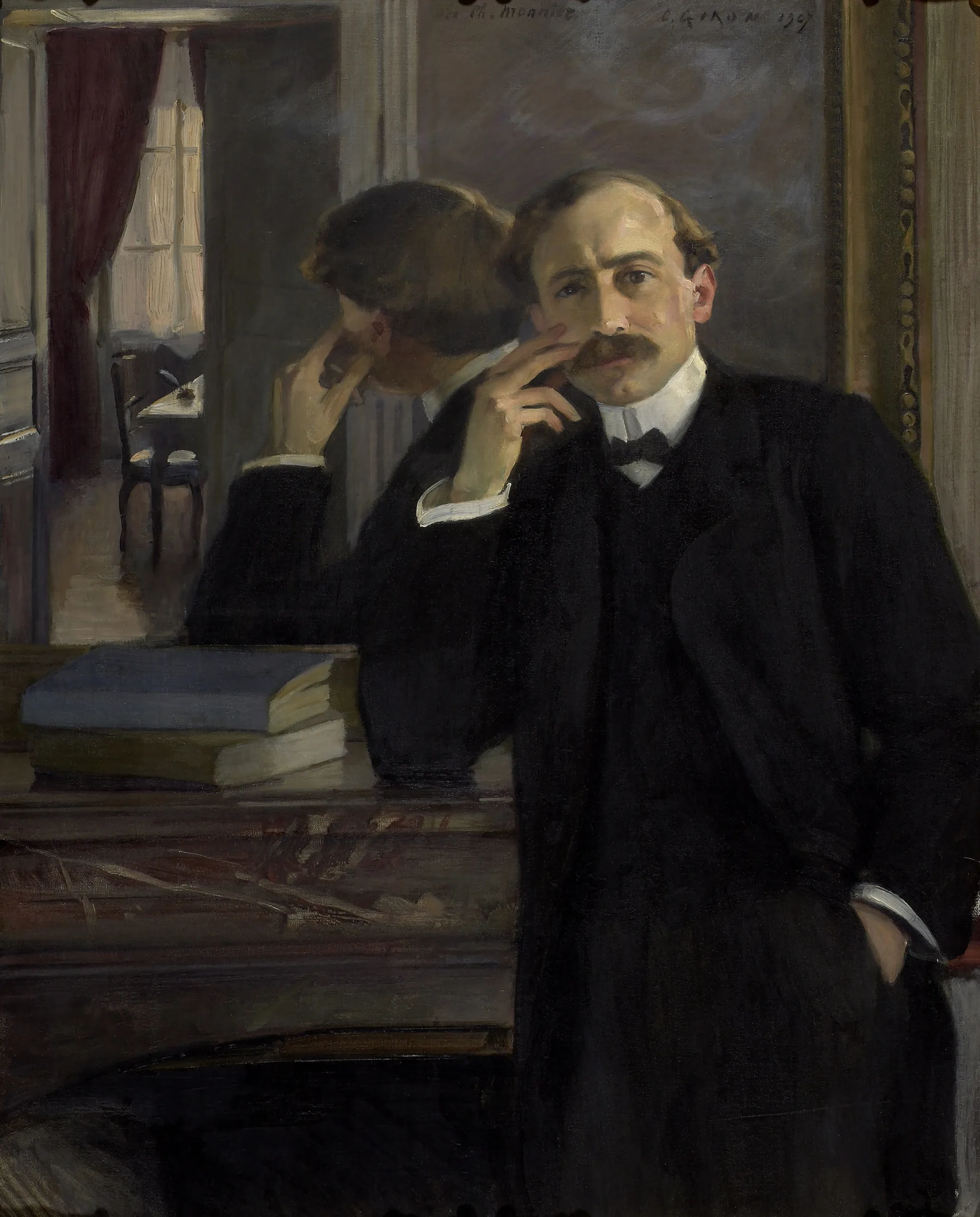 Porträt von Philippe Monnier (1864–1911) – Gedenkseite