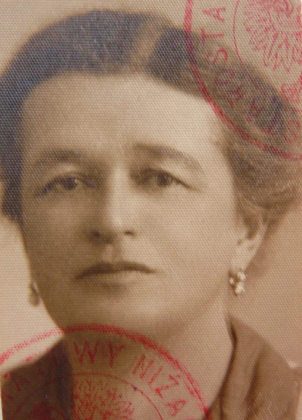 Porträt von Maria Czerkawska (1881–1973) – Gedenkseite