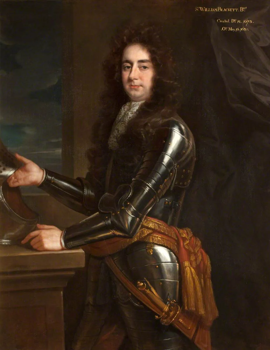 Portrait of Sir Edward Blackett, 2nd Baronet (1649–1718) – memorial page