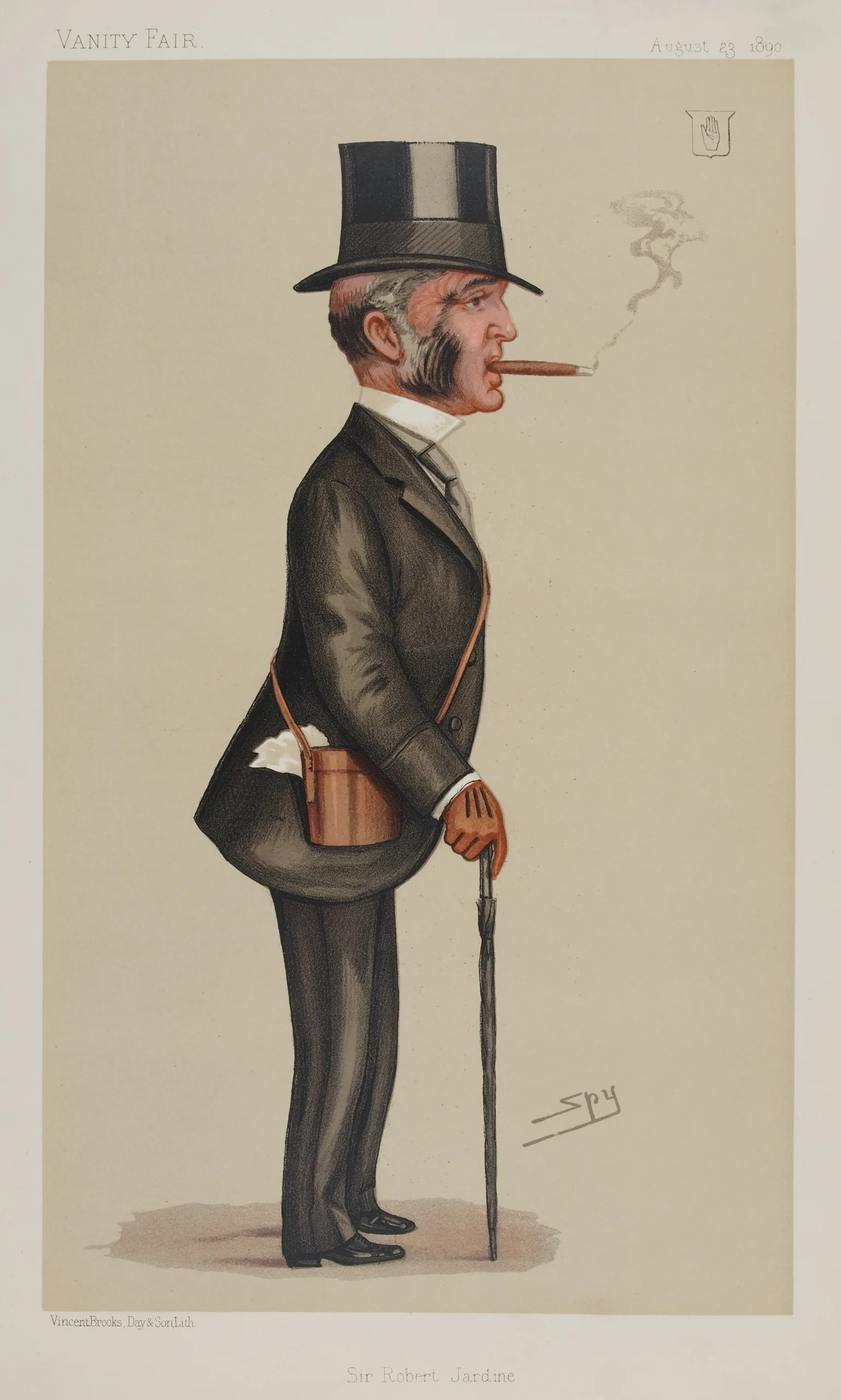 Porträt von Robert Jardine (1825–1905) – Gedenkseite