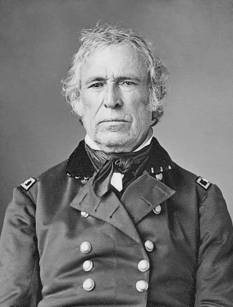 Porträt von Zachary Taylor (1784–1850) – Gedenkseite