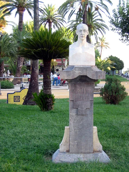 Porträt von Cipriano Martínez Rücker (1861–1924) – Gedenkseite