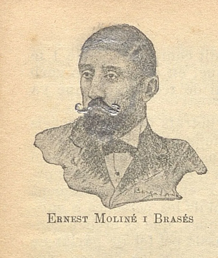 Porträt von Ernest Moliné i Brasés (1868–1940) – Gedenkseite