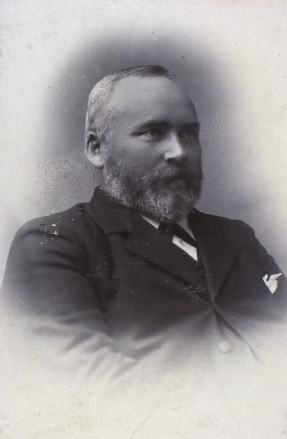 Porträt von Klæmint Olsen (1842–1912) – Gedenkseite
