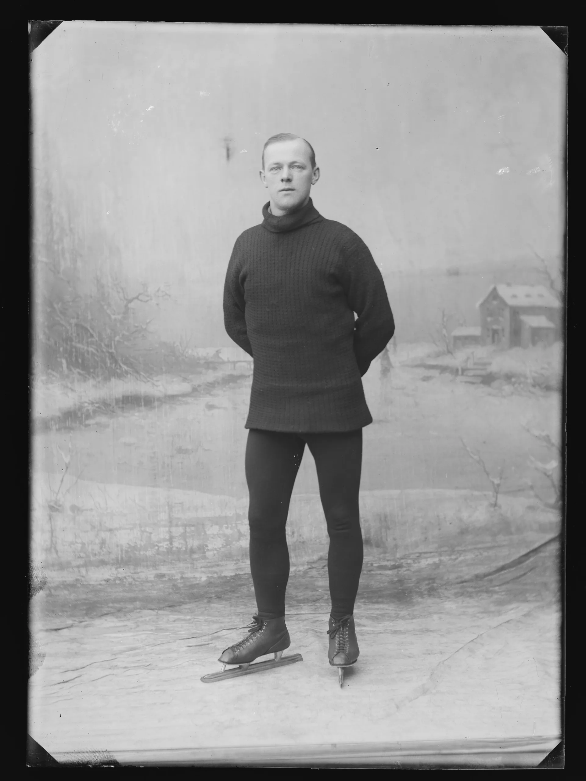 Porträt von Ole Olsen (1897–1924) – Gedenkseite