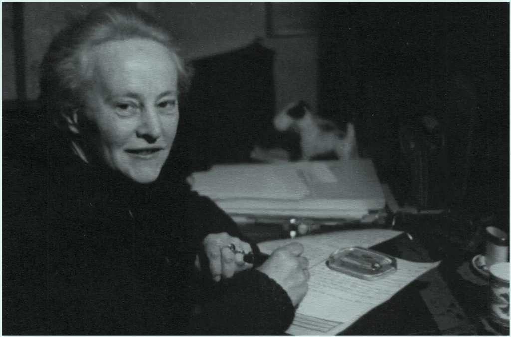 Portrait of Jaromíra Hüttlová (1893–1964) – memorial page
